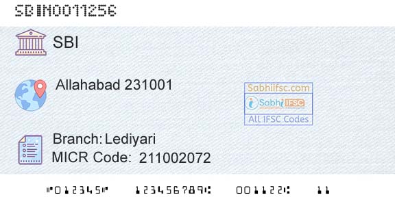 State Bank Of India LediyariBranch 