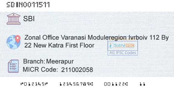 State Bank Of India MeerapurBranch 