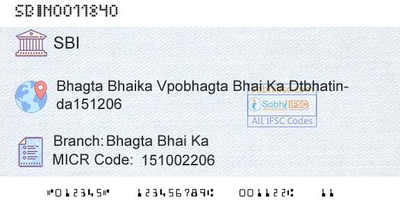 State Bank Of India Bhagta Bhai KaBranch 
