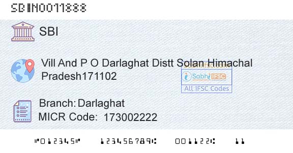 State Bank Of India DarlaghatBranch 