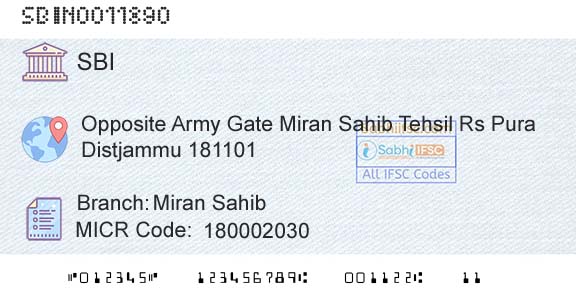 State Bank Of India Miran SahibBranch 