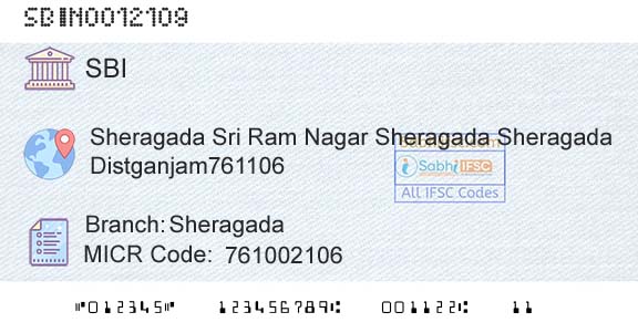 State Bank Of India SheragadaBranch 