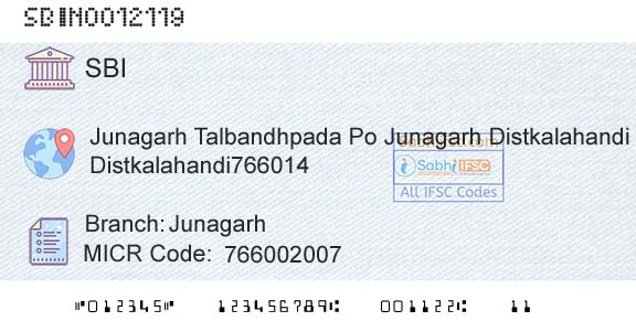 State Bank Of India JunagarhBranch 