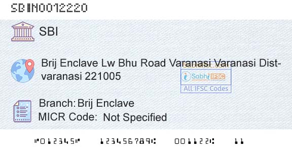 State Bank Of India Brij EnclaveBranch 