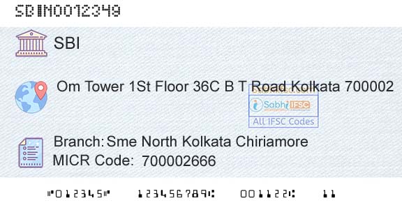 State Bank Of India Sme North Kolkata ChiriamoreBranch 
