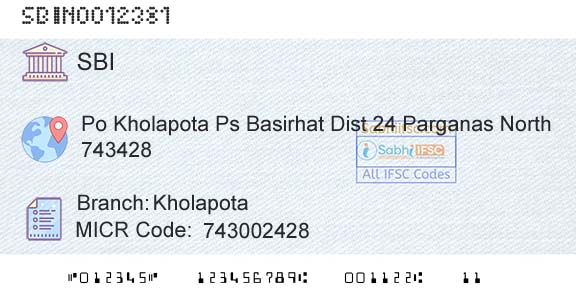 State Bank Of India KholapotaBranch 