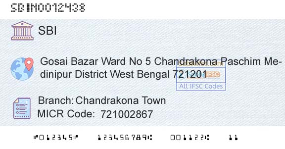 State Bank Of India Chandrakona TownBranch 