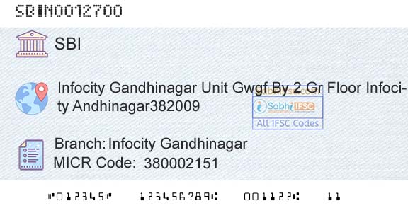 State Bank Of India Infocity GandhinagarBranch 