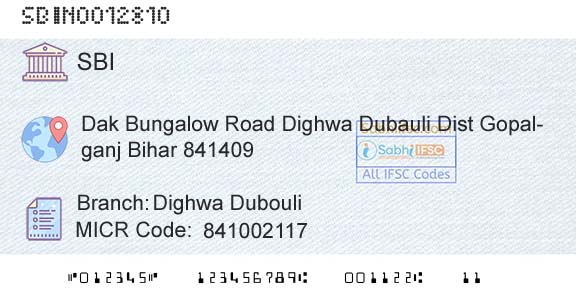 State Bank Of India Dighwa DubouliBranch 
