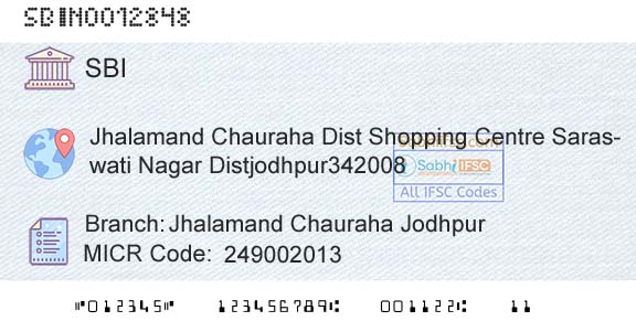 State Bank Of India Jhalamand Chauraha JodhpurBranch 