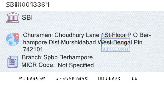 State Bank Of India Spbb BerhamporeBranch 