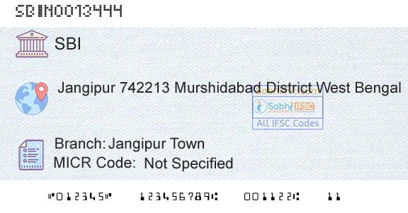 State Bank Of India Jangipur TownBranch 