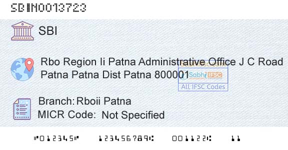 State Bank Of India Rboii PatnaBranch 