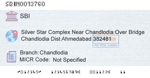 State Bank Of India ChandlodiaBranch 