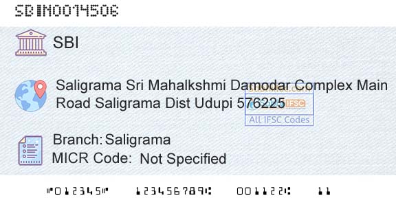State Bank Of India SaligramaBranch 