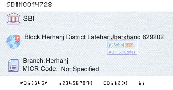 State Bank Of India HerhanjBranch 