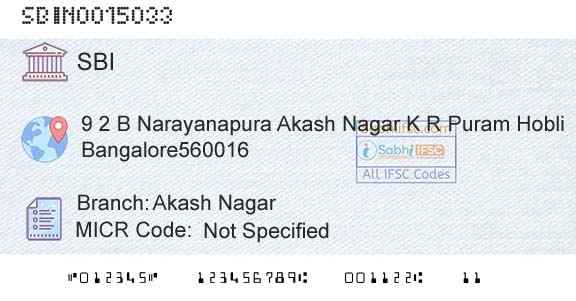 State Bank Of India Akash NagarBranch 
