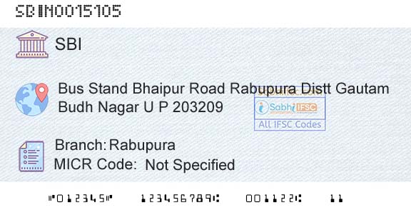 State Bank Of India RabupuraBranch 