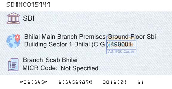 State Bank Of India Scab BhilaiBranch 