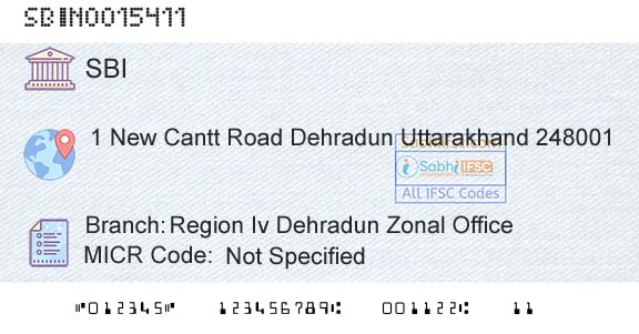 State Bank Of India Region Iv Dehradun Zonal OfficeBranch 