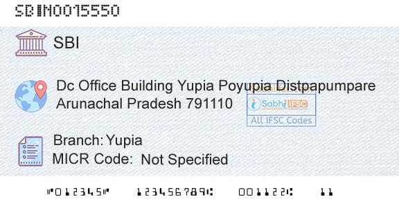 State Bank Of India YupiaBranch 
