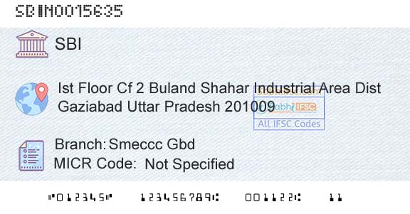 State Bank Of India Smeccc GbdBranch 
