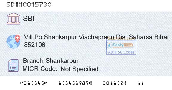 State Bank Of India ShankarpurBranch 