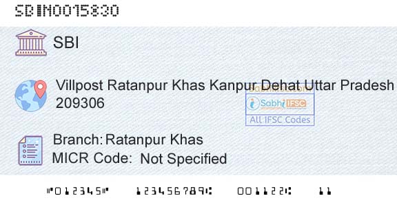 State Bank Of India Ratanpur KhasBranch 