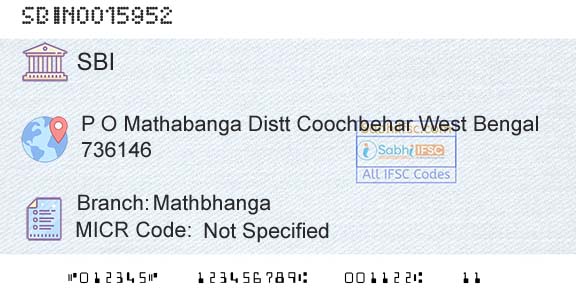 State Bank Of India MathbhangaBranch 