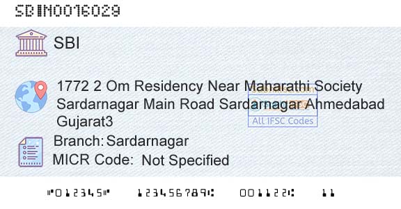 State Bank Of India SardarnagarBranch 