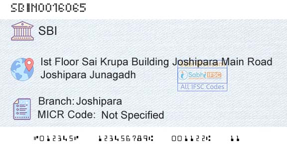 State Bank Of India JoshiparaBranch 