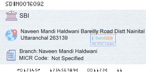 State Bank Of India Naveen Mandi HaldwaniBranch 