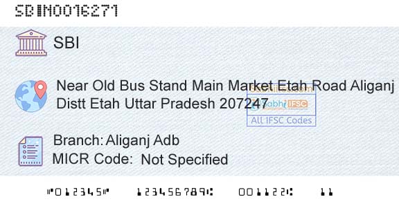 State Bank Of India Aliganj AdbBranch 