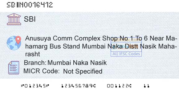 State Bank Of India Mumbai Naka NasikBranch 