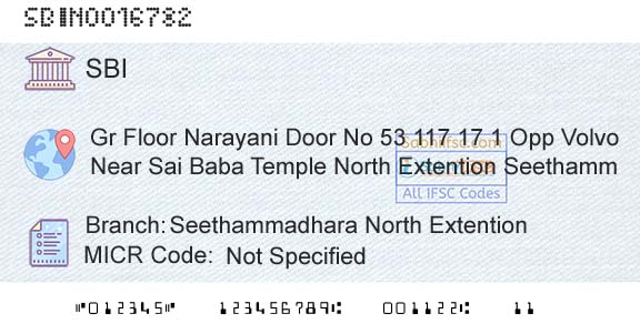 State Bank Of India Seethammadhara North ExtentionBranch 