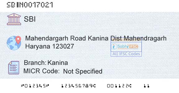 State Bank Of India KaninaBranch 