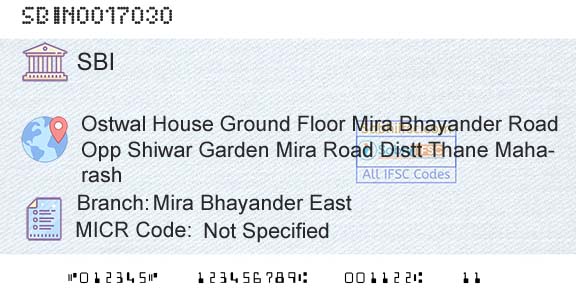 State Bank Of India Mira Bhayander EastBranch 