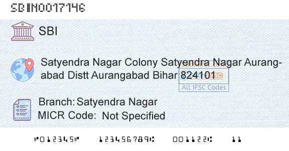 State Bank Of India Satyendra NagarBranch 