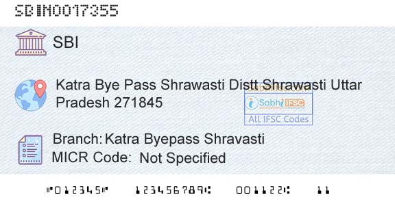 State Bank Of India Katra Byepass ShravastiBranch 
