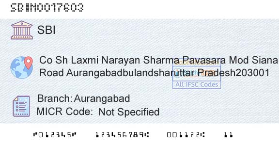 State Bank Of India AurangabadBranch 