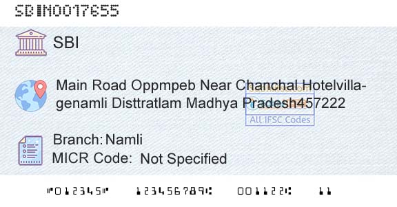 State Bank Of India NamliBranch 