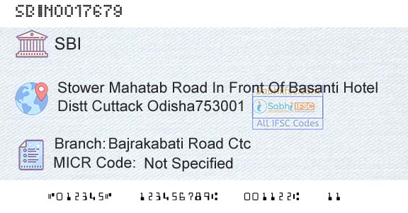 State Bank Of India Bajrakabati Road CtcBranch 