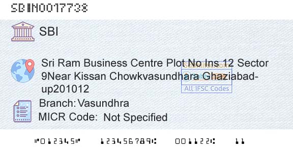 State Bank Of India VasundhraBranch 