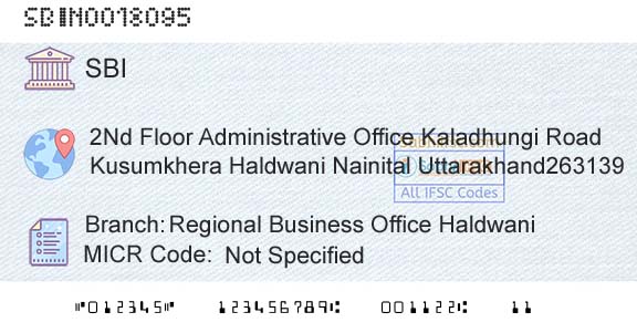 State Bank Of India Regional Business Office HaldwaniBranch 