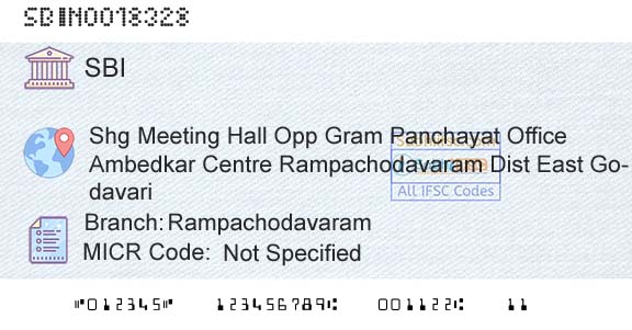 State Bank Of India RampachodavaramBranch 