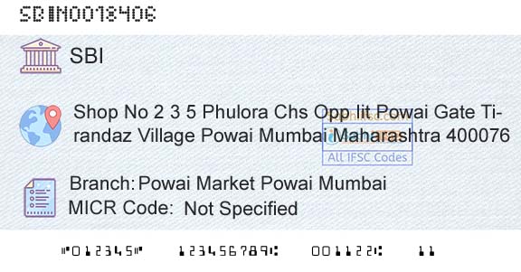 State Bank Of India Powai Market Powai MumbaiBranch 