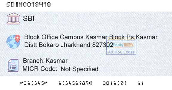 State Bank Of India KasmarBranch 