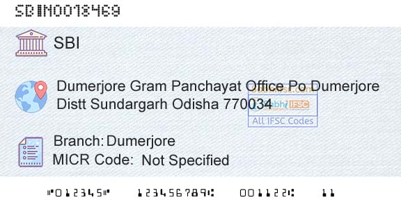 State Bank Of India DumerjoreBranch 
