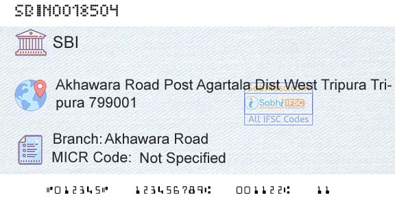 State Bank Of India Akhawara RoadBranch 