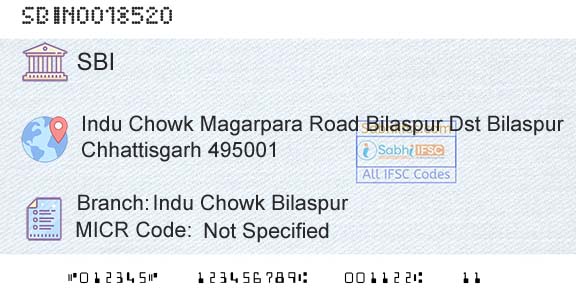 State Bank Of India Indu Chowk BilaspurBranch 